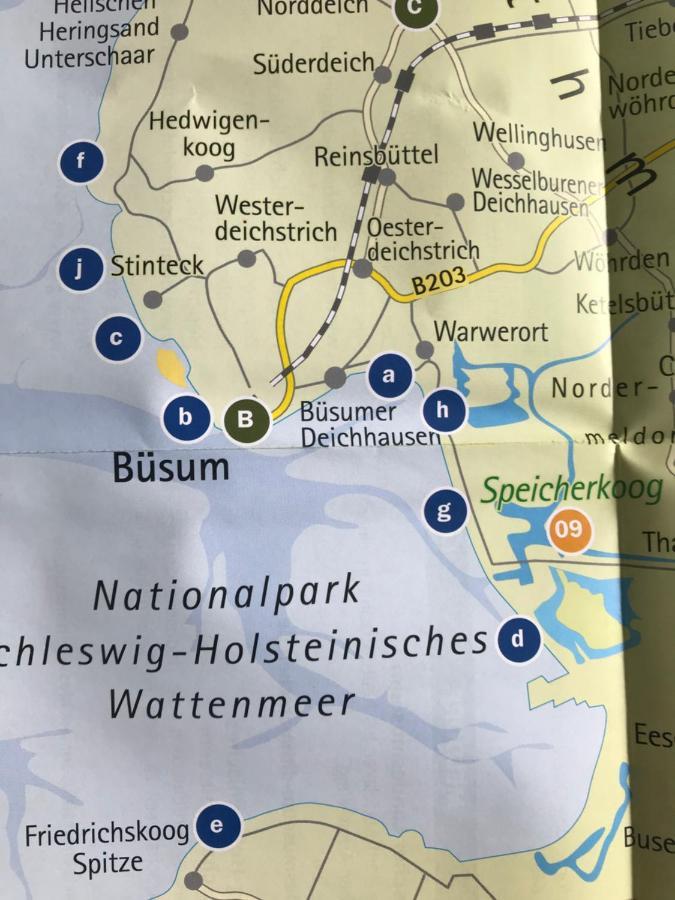 Heimat Am Meer Büsumer Deichhausen Eksteriør billede
